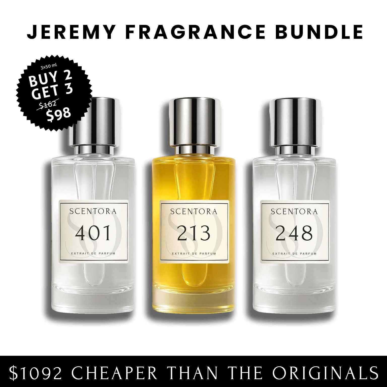 Jeremy Fragrance Bundle - inspired by fucking fabulous, lost cherry, reflection man